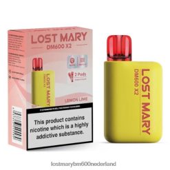 Lost Mary Kopen BDRJ2V194 verloren mary dm600 x2 wegwerpvape Citroen limoen