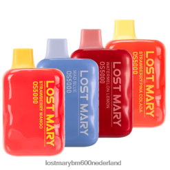 Lost Mary Kopen Nederland BDRJ2V45 verloren mary os5000 sampler mad blue/aardbei pina colada/watermeloen citroen/aardbei mango