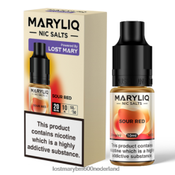 Lost Mary Vape 5000 Nederland BDRJ2V216 verloren mary maryliq nic-zouten - 10 ml zuur