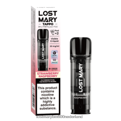 Lost Mary Vape Kopen BDRJ2V178 verloren mary tappo voorgevulde peulen - 20 mg - 2 stuks aardbei framboos