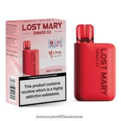 Lost Mary Vape Kopen BDRJ2V198 verloren mary dm600 x2 wegwerpvape rode kers