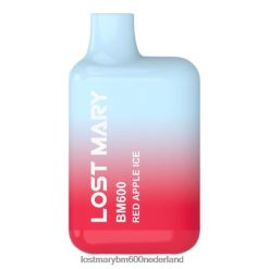 Lost Mary Vape Nederland BDRJ2V151 verloren mary bm600 wegwerpvape rood appelijs