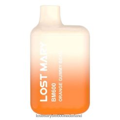 Lost Mary Vape Smaken BDRJ2V133 verloren mary bm600 wegwerpvape oranje gummibeer
