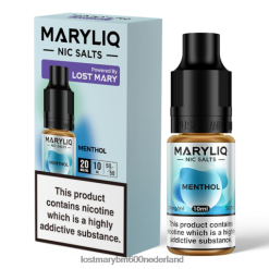 Lost Mary Vape Smaken BDRJ2V223 verloren mary maryliq nic-zouten - 10 ml menthol